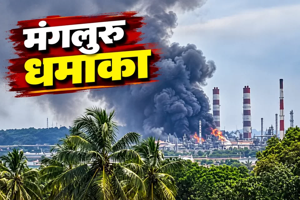 MRPL Blast: मंगलुरु रिफाइनरी में हाई-प्रेशर सेपरेटर फटा, एक कर्मचारी की मौत; 9 घायल, कई किलोमीटर तक महसूस हुआ धमाका
