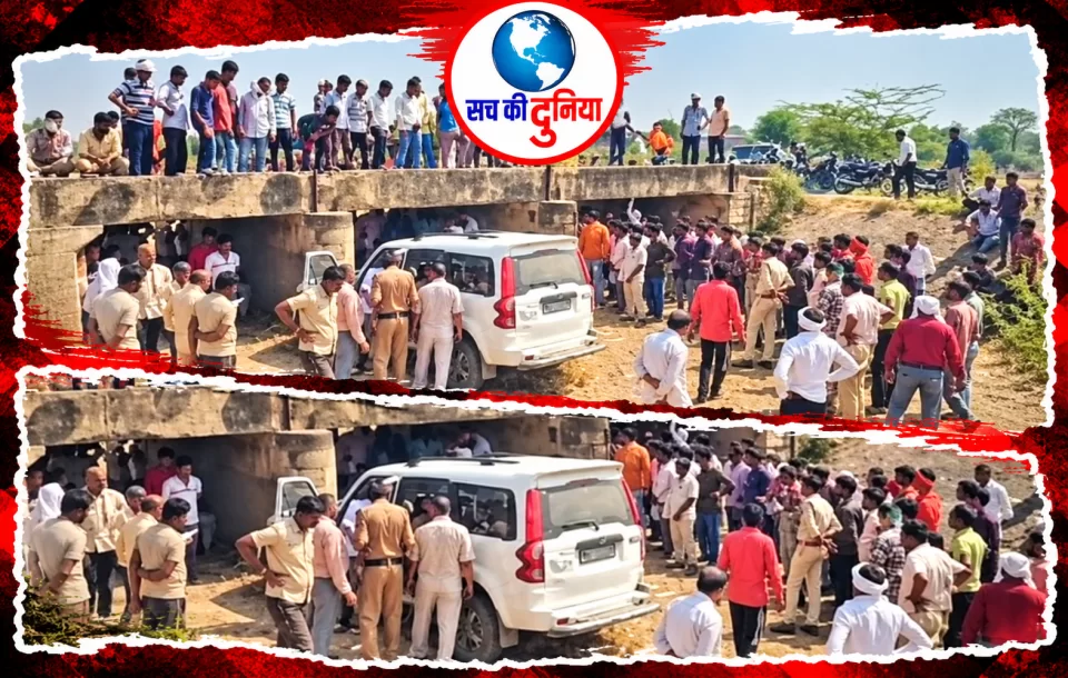 मुरैना में स्कॉर्पियो के अंदर मिला युवक का शव, शरीर पर चोट के निशान; हत्या की आशंका से गहराया रहस्य