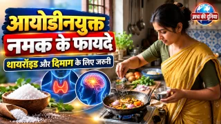आयोडीनयुक्त नमक सिर्फ स्वाद ही नहीं, सेहत के लिए भी जरूरी; थायरॉइड से लेकर बच्चों के दिमागी विकास तक जानें इसके फायदे