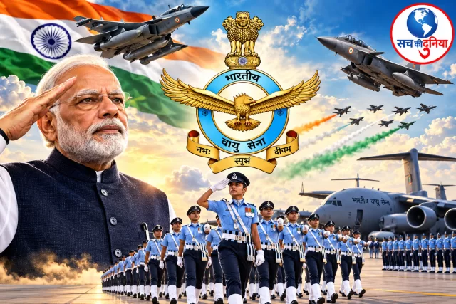 भारतीय वायुसेना के 94 साल: आसमान में शौर्य, तकनीक में आत्मनिर्भरता; पीएम मोदी ने वायु योद्धाओं को किया सलाम