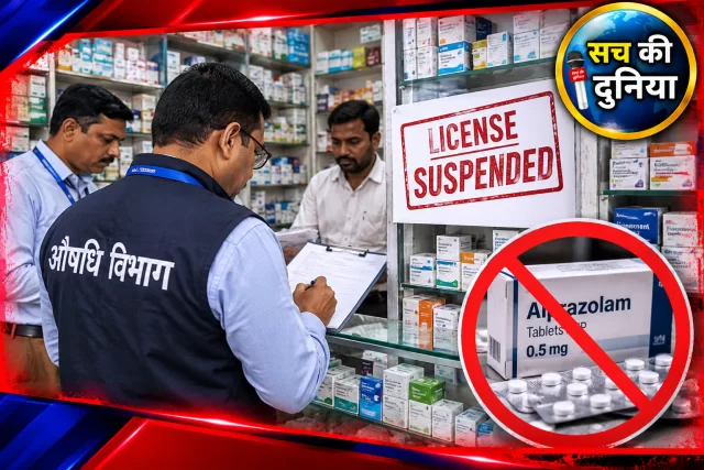 छिंदवाड़ा में 6 मेडिकल स्टोर्स के लाइसेंस निलंबित, 3 से 5 दिन तक दवाओं की बिक्री पर रोक