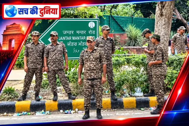 दिल्ली में जंतर-मंतर की जगह अब तीन नए प्रदर्शन स्थल निर्धारित, रामलीला मैदान, बुराड़ी और CBD ग्राउंड में हो सकेंगे धरने