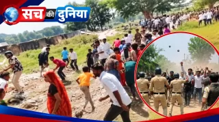 इंदौर में अतिक्रमण हटाने पहुंची नगर निगम-पुलिस टीम पर पथराव, दो लोग हिरासत में
