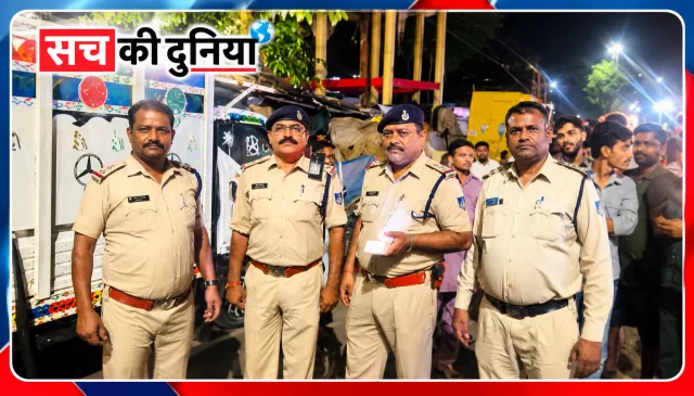 मंडी मदार टेकरी में 30 वाहनों के चालान, मकबरिस्तान के पास सड़क से हटवाई गाड़ियां; 10 दिन चलेगा अभियान