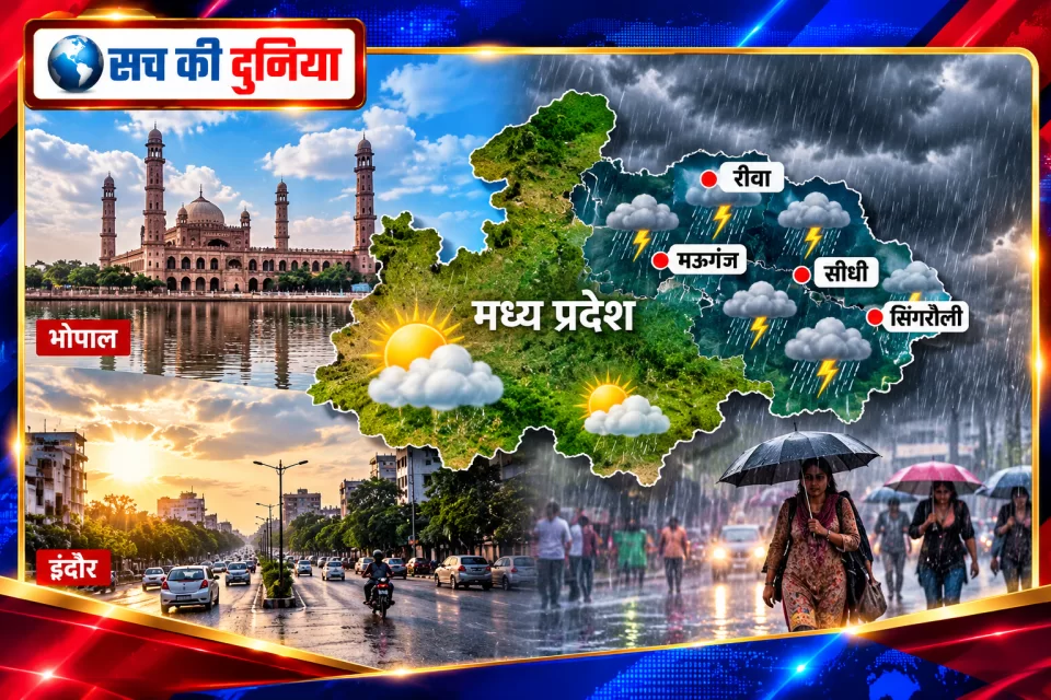 MP Weather Update: मानसून की विदाई के बाद भी बारिश के आसार, रीवा-सिंगरौली समेत 4 जिलों में अलर्ट; 30 जिलों में सामान्य से कम बरसे बादल