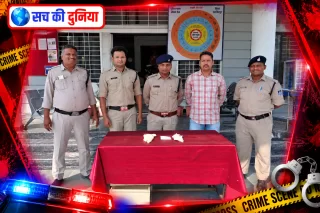 नरसिंहपुर में अवैध हथियारों के साथ युवक गिरफ्तार, संजय होटल के पास पुलिस ने घेराबंदी कर पकड़ा