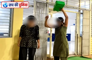 रतलाम के थाने में दो बहनों ने खुद पर डीजल डालकर किया विरोध, TI से झूमाझटकी में दो पुलिसकर्मी घायल; दोनों पक्षों ने लगाए आरोप